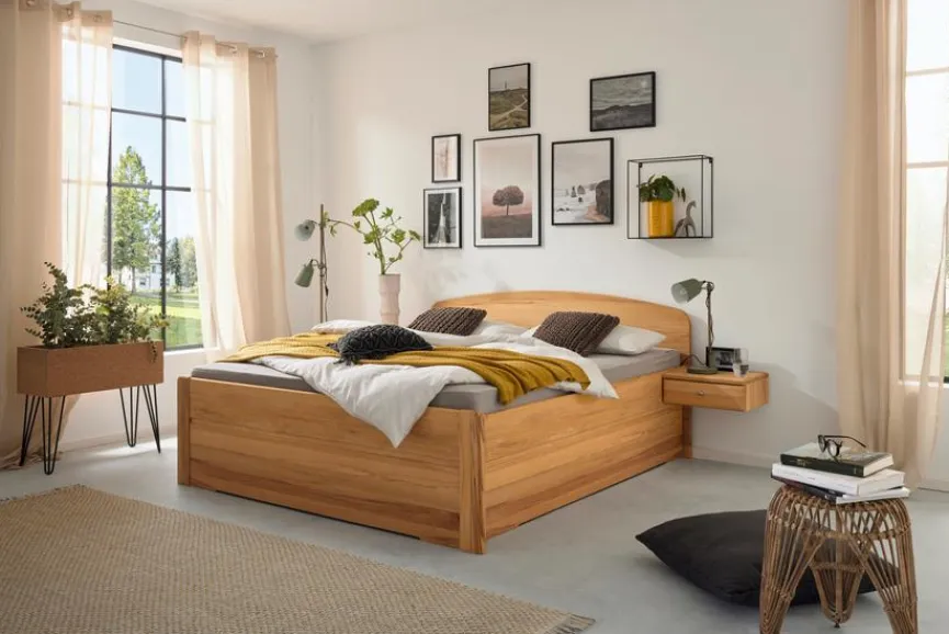 Online DECKER Bett Laura 180 x 200 cm Buche