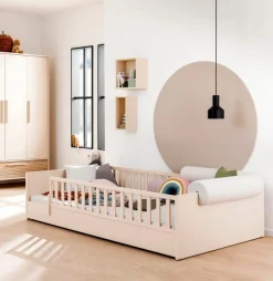Outlet Paidi Bett Little Flo 90 x 200 cm Cashmere-Beige