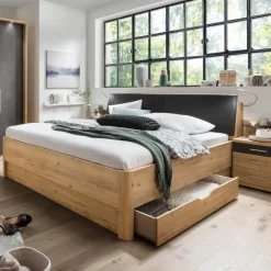 Outlet Wiemann Bett Madrid 180 x 200 cm Eiche