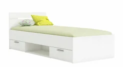 Discount demeyere Bett Michigan 90 x 200 cm Weiß