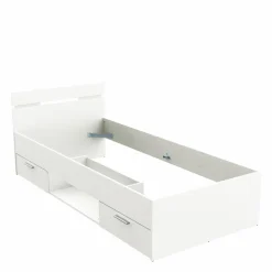 Discount demeyere Bett Michigan 90 x 200 cm Weiß