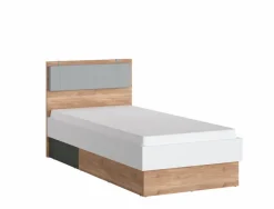 Kinder Wójcik Bett mit Polsterkopfteil Twenty 90 x 200 cm