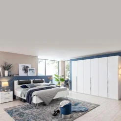 rauch ORANGE Bett Montclar-Extra 180 x 200 cm Weiß / Matt