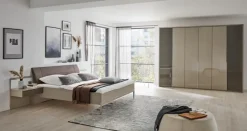 Best Musterring Bett San Diego 180 x 200 cm Grau