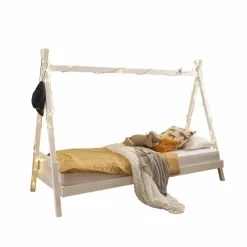 Discount BEGABINO Bett Sora 90 x 200 cm Weiß