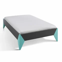 Clearance Rudolf Bett ZE+ 100 x 200 cm Schiefergrau