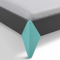 Clearance Rudolf Bett ZE+ 100 x 200 cm Schiefergrau