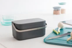 brabantia Bio-Abfalleimer Dark Grey Grau