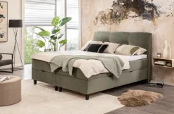 Outlet Ergodream Boxbett Lund 180 x 200 cm Forest Green