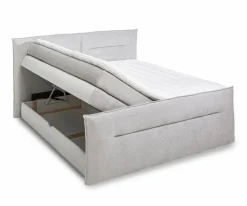 Online Boxspringbett Elma 160 x 200 cm Silver