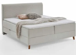 meise.möbel Boxspringbett Memphis 180 x 200 cm Beige