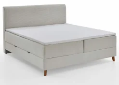 meise.möbel Boxspringbett Memphis 180 x 200 cm Beige