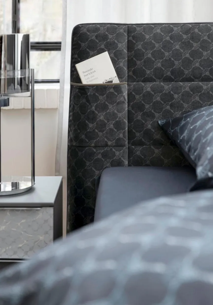 Online JOOP! Boxspringbett Bags 180 x 200 cm Anthrazit