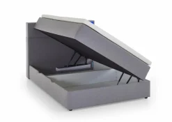 Clearance meise.möbel Boxspringbett Caja 120 x 200 cm Hellgrau