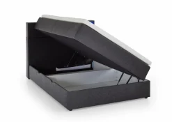 Outlet meise.möbel Boxspringbett Caja 120 x 200 cm Anthrazit