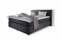 New Winkle Boxspringbett Dreambox 180 x 200 cm Anthrazit