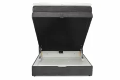 Clearance Boxspringbett Janett 140 x 200 cm Grau