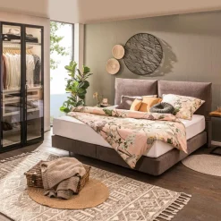 MAISON Boxspringbett Kansas City 160 x 200 cm