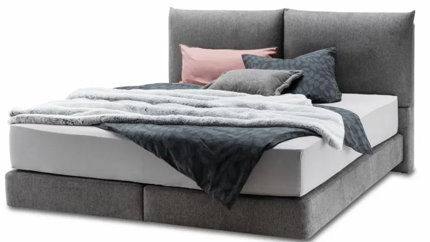 MAISON Boxspringbett Kansas City 160 x 200 cm