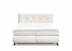 Sale hapo Boxspringbett Lexos 180 x 200 cm Cremeweiß