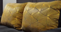 Clearance Boxspringbett Lin Mix 180 x 200 cm Schwarz