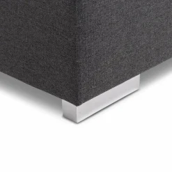 Outlet Boxspringbett One 140 x 200 cm Anthrazit