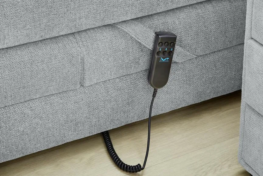 Online Boxspringbett Paloma 120 x 200 cm Mittelgrau