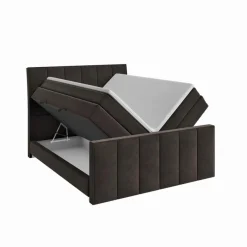 Clearance Boxspringbett Vertical 180 x 200 cm Schwarz