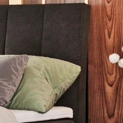 Clearance Boxspringbett Vertical 180 x 200 cm Schwarz