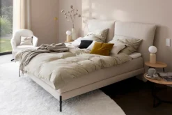 Best SCHÖNER WOHNEN-Kollektion Boxspringbett Vita 180 x 200 cm Hellbeige