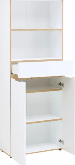 Online Innostyle Büroschrank Memphis Weiß / Eiche