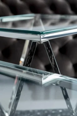 Hot KARE DESIGN Couchtisch 85030 Cristallo Silber