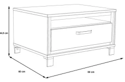 FORTE Couchtisch Farida