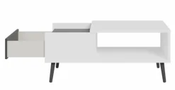 Hot FORTE Couchtisch Harllson Weiß / Grau