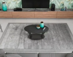 New Akante Couchtisch Ovalia Titan