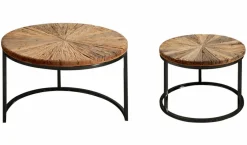 Outlet WOLFMÖBEL Couchtisch Sleeper Braun