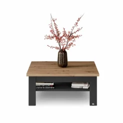 Clearance set one by Musterring Couchtisch York Graphit / Eiche