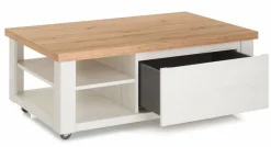 Sale set one by Musterring Couchtisch York Pino-Aurelio / Eiche Artisan