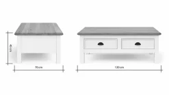 Online Stilreich Couchtisch Barreiro Weiß