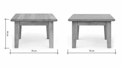 New Stilreich Couchtisch Barreiro Eiche