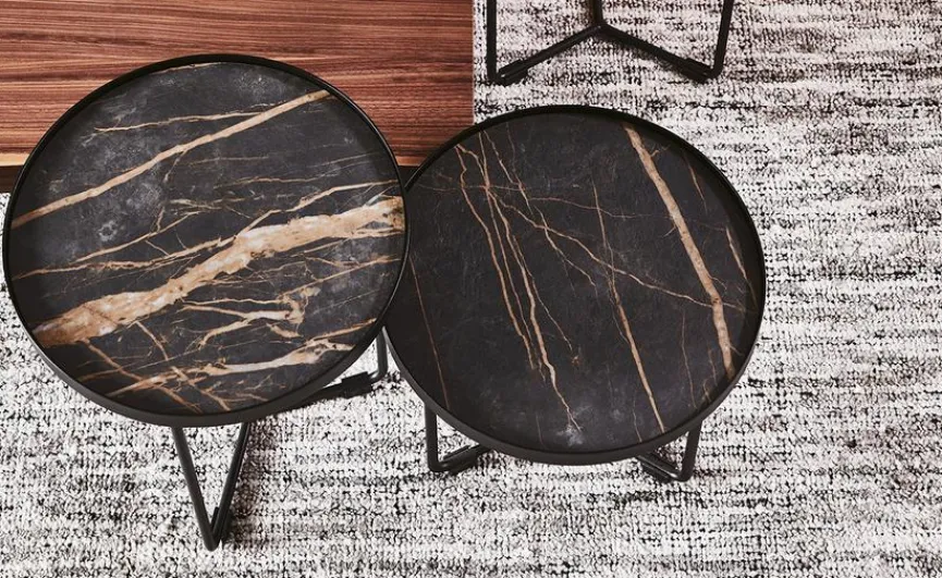 Outlet cattelan italia Couchtisch Billy Schwarz