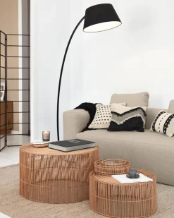 Kave Home Couchtisch Elmima 2er Set Natur