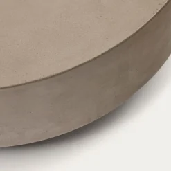 Outlet Kave Home Couchtisch Garbet Ø 80 cm Grau