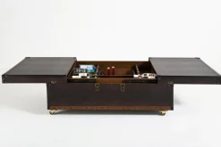 New KARE DESIGN Couchtisch Globetrotter 75167 Braun