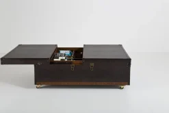 New KARE DESIGN Couchtisch Globetrotter 75167 Braun