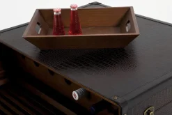 New KARE DESIGN Couchtisch Globetrotter 75167 Braun