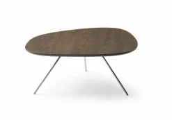 Hot leolux Couchtisch Liliom Nussbaum