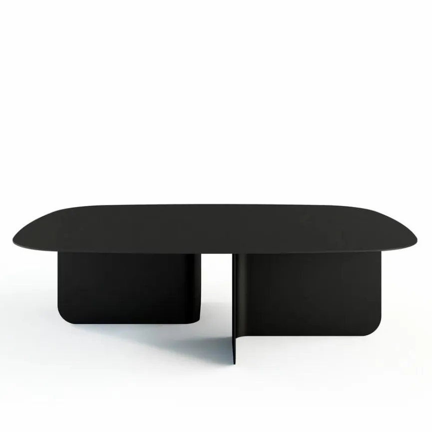 Online Metallbude Couchtisch Livia Schwarz