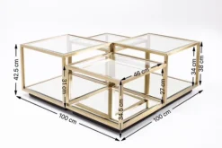 KARE DESIGN Couchtisch Luigi 83104