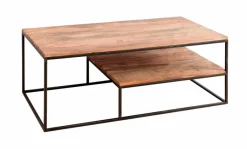 WOLFMÖBEL Couchtisch Spring 4626 Akazie